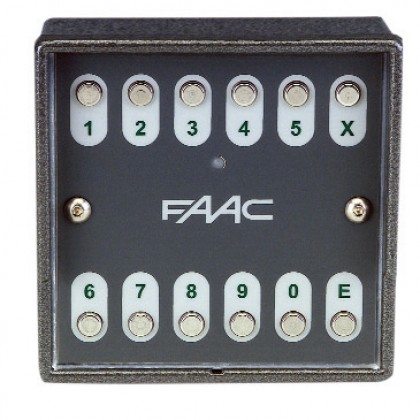 Faac Resist-T Keypad for authorisation by entering code - DISCONTINUED